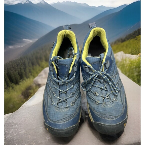 Keen Shoes Hiking Low Trail Run Waterproof Vibram Marshall Blue Women 10 Outdoor - Picture 1 of 7